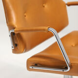 Preben Fabricius and Jorgen Kastholm Fk84 chair for Kill International