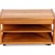 Desserte, table d'appoint vintage en teck sur roulettes, Danemark