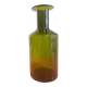 Holmegaard olive glass vase