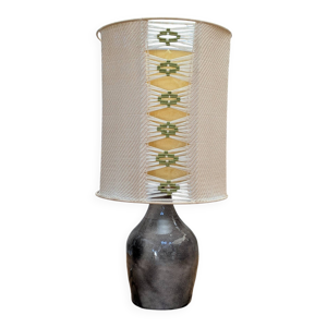 Lampe céramique vintage