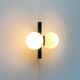 Mid-century German space age wall lamp by Kaiser Idell / Kaiser Leuchten.