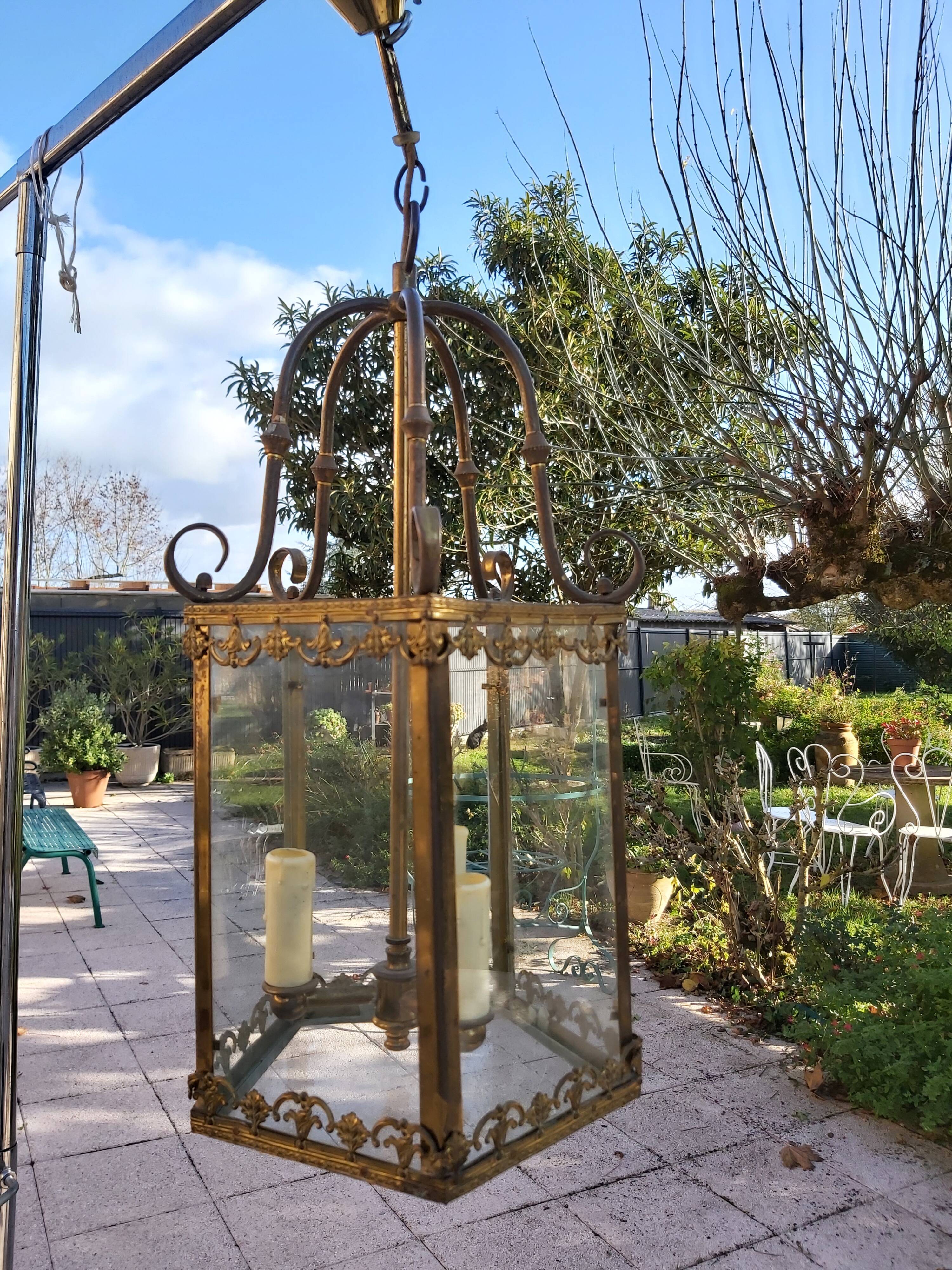 Bronze lantern