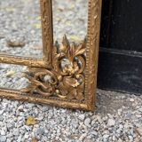 Regency style mirror in gilded wood, 19th century