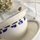 Longchamp ironstone gravy boat, Arlette model, 1950s
