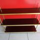 Vintage formica wall shelf 60s