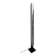 Italian Mid-Century Lamperti Floor Lamp, Sculpted in Chrome, 1960s