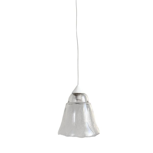 Lampe suspendue en forme de fleur, Narva Leuchen, Allemagne, années 1970.