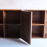 Art deco library in solid wood