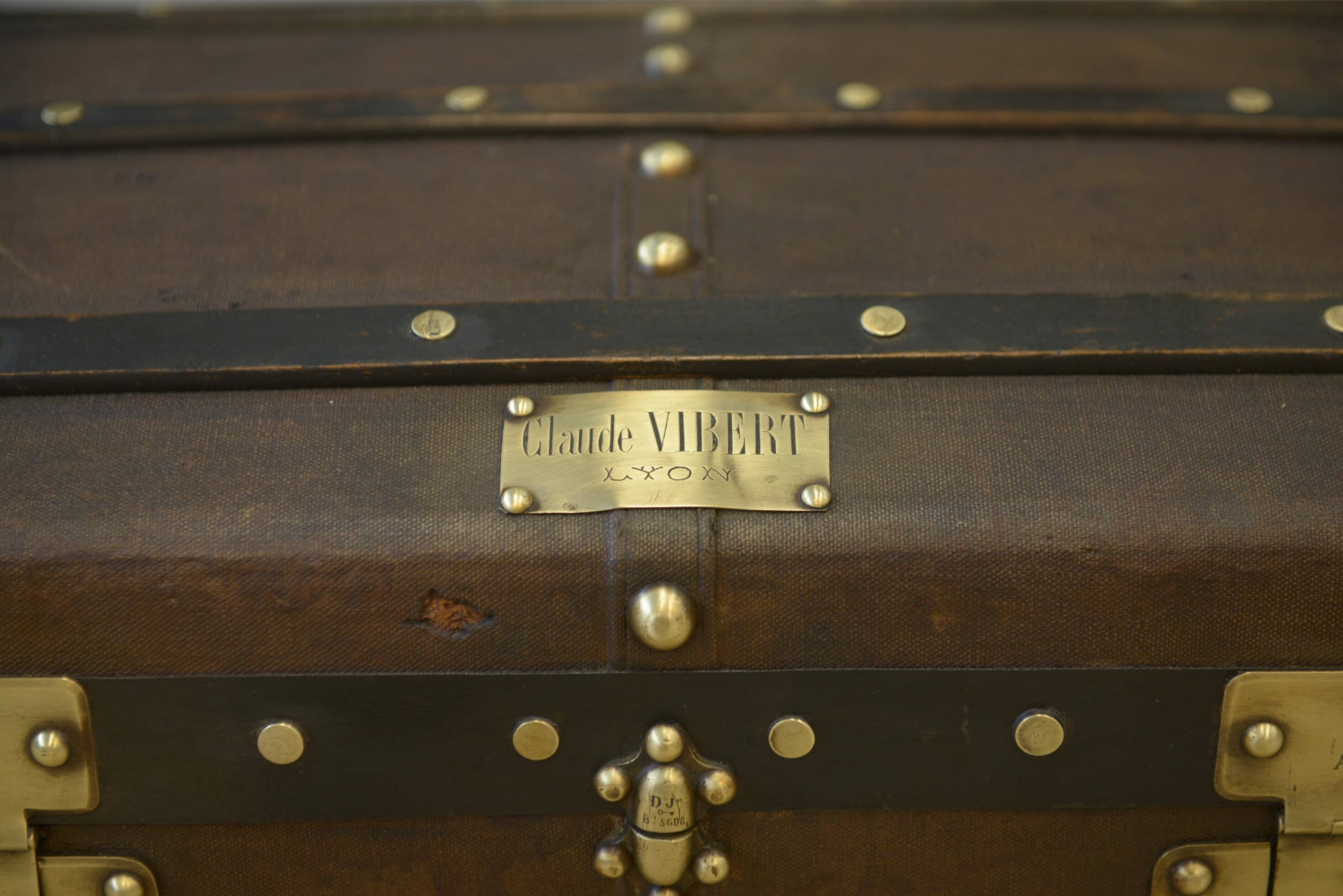 Ancienne malle de voyage 1940’s