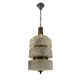 Mid-century crystal light pendant, 1970s