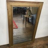 Miroir en bois dorée 1960 vintage