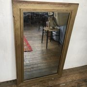 Vintage 1960 gilded wooden mirror