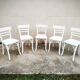 Series of 5 Baumann bistro chairs
