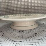 Plate on pedestal Saint-Amand