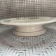 Plate on pedestal Saint-Amand