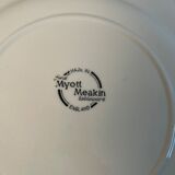 6 flat plates vintage Myott Meakin