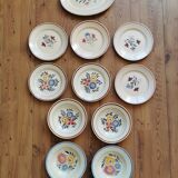 Lot of old plates