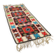 Antique kilim rug in wool, finely knotted, handmade 90 x 35 in.