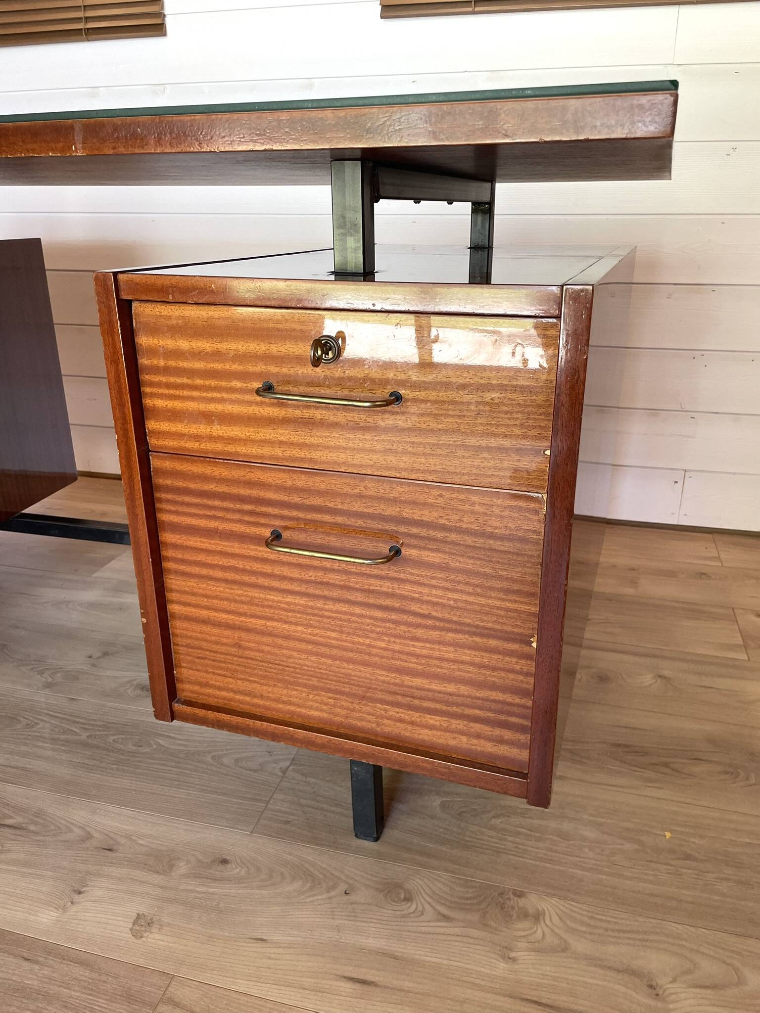 Double-sided Galbé desk - Vintage Mid-Century style