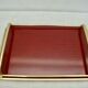 Vintage dessert with serving tray