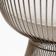 Set of Four Chairs Designed By Warren Platner With Steel structure, 1960's