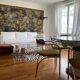 Antique wall tapestry