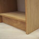 Ash bookcase, Danish design, 1960s, manufactured by Ansager Møbler