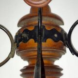 "Bistro" wall coat rack with 3 hooks