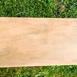 Antique bench in solid beech