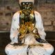 Buddha ceramic lamp Italy 1970s