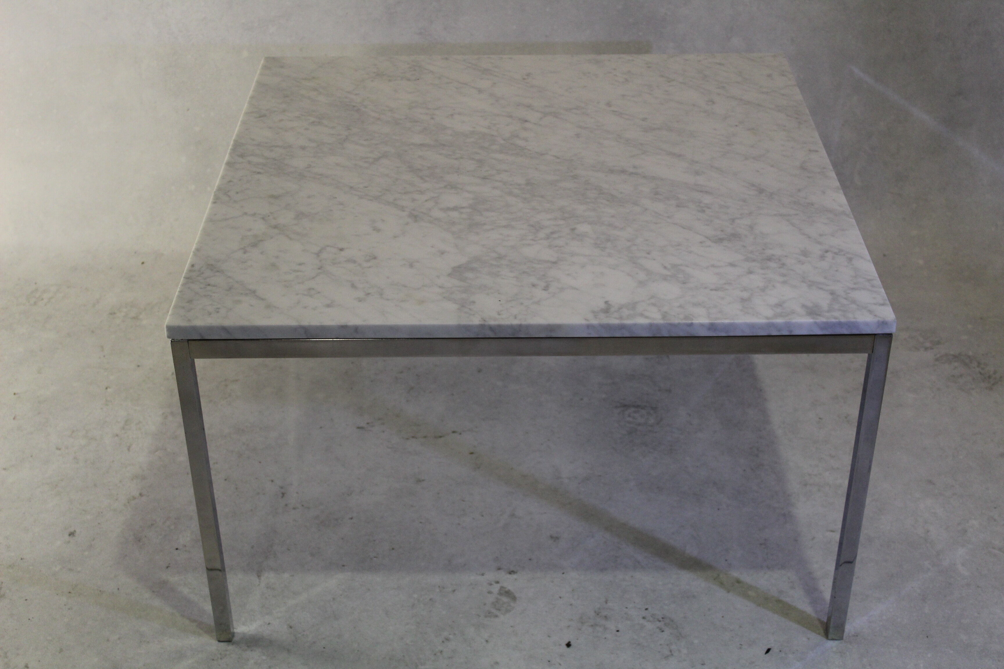 Florence Knoll's square marble coffee table