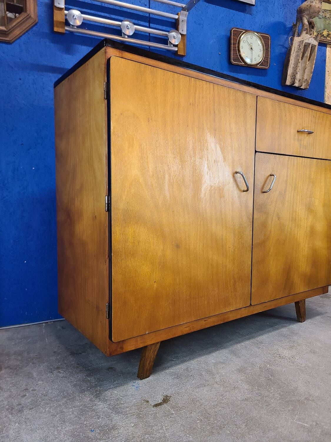 Light wood sideboard, mid-20th century