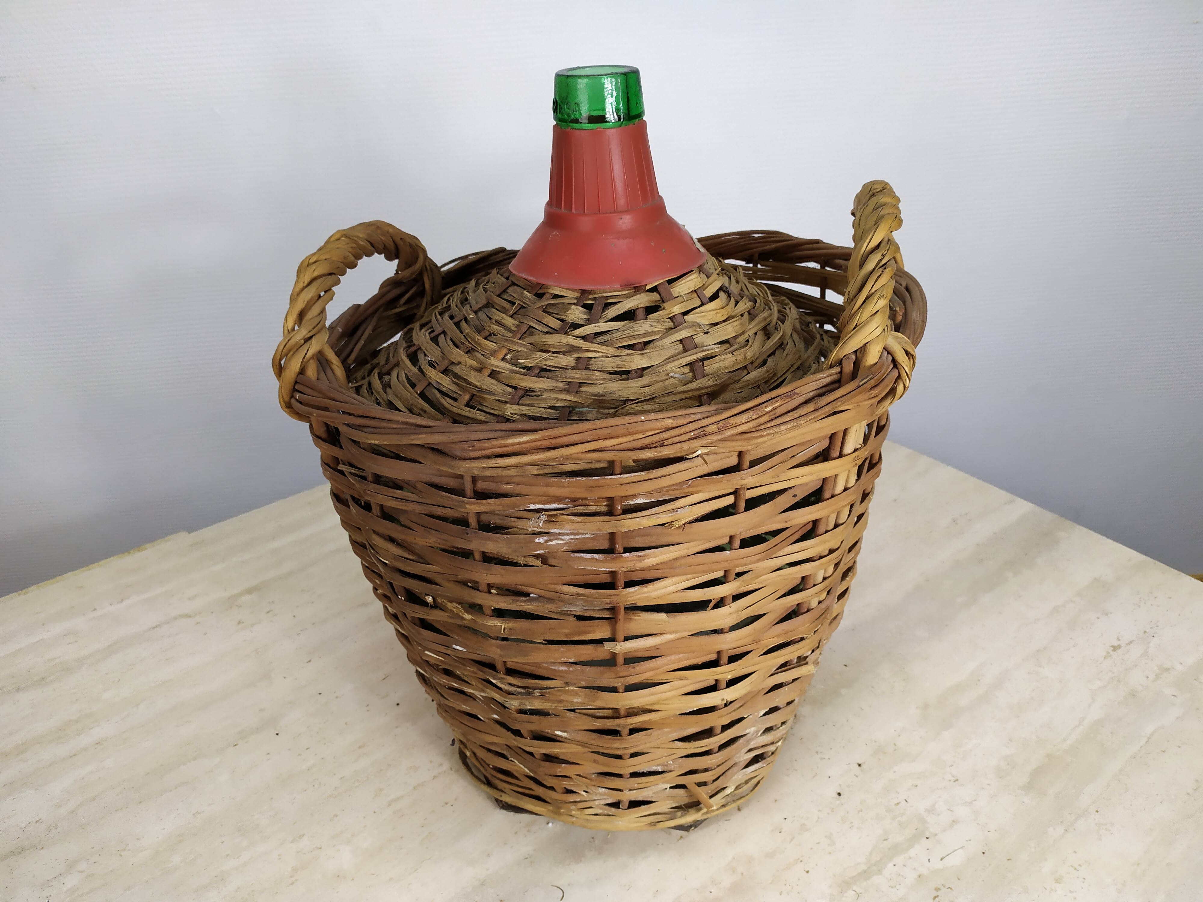 Dame jeanne osier 20 litres