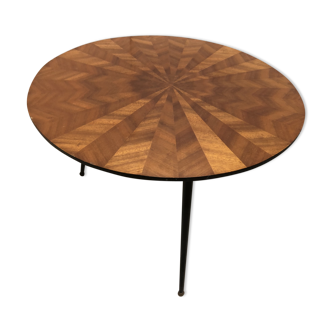 Healing with marquetry decoration