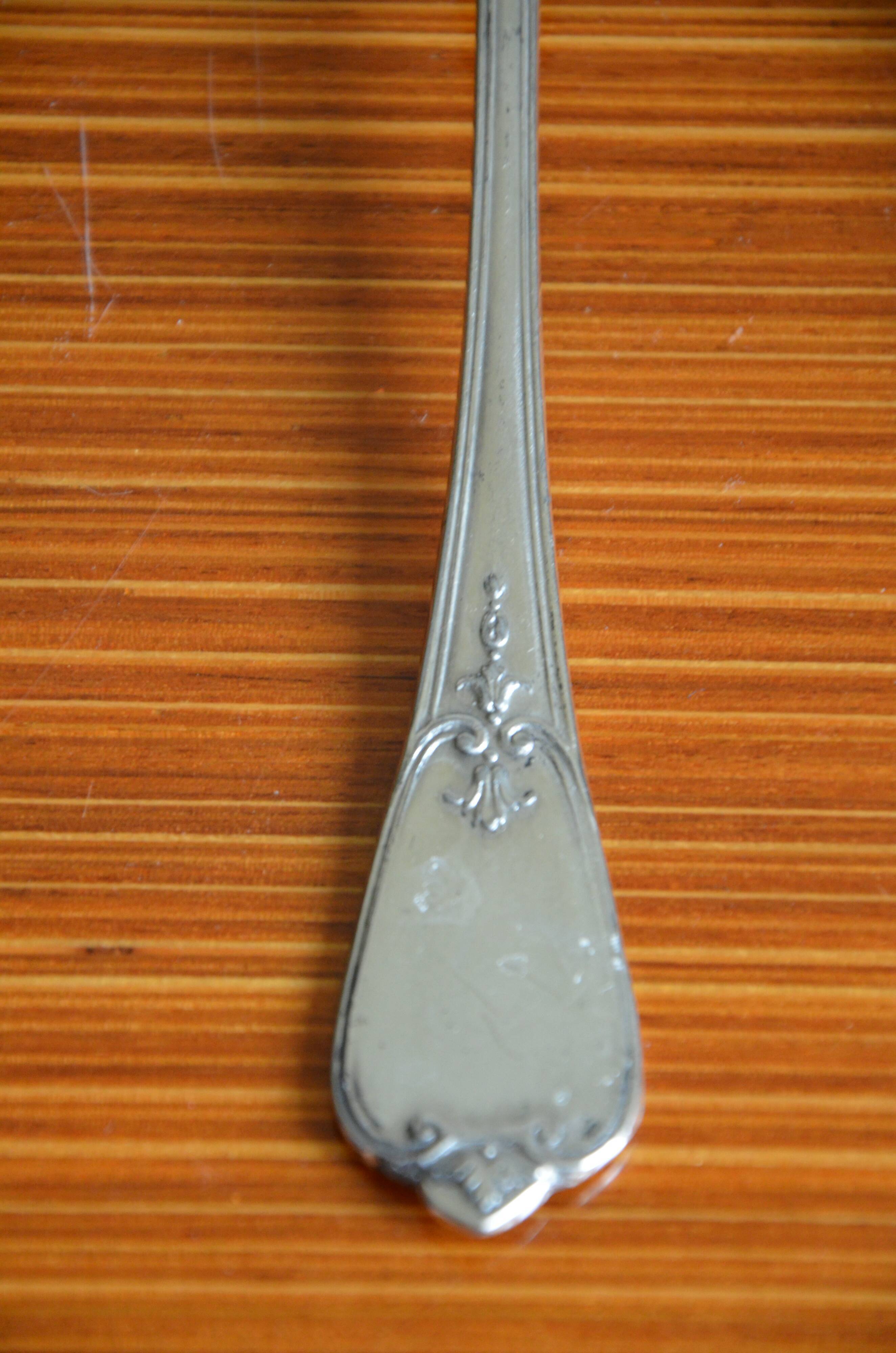 Silver metal housewife