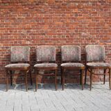 4 Thonet chairs, model Prague n° 811, first half of the twentieth century