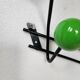 Vintage wall coat rack