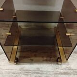 Vintage rolling shelf