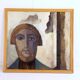 Mid century schilderij 'spaanse jezus'