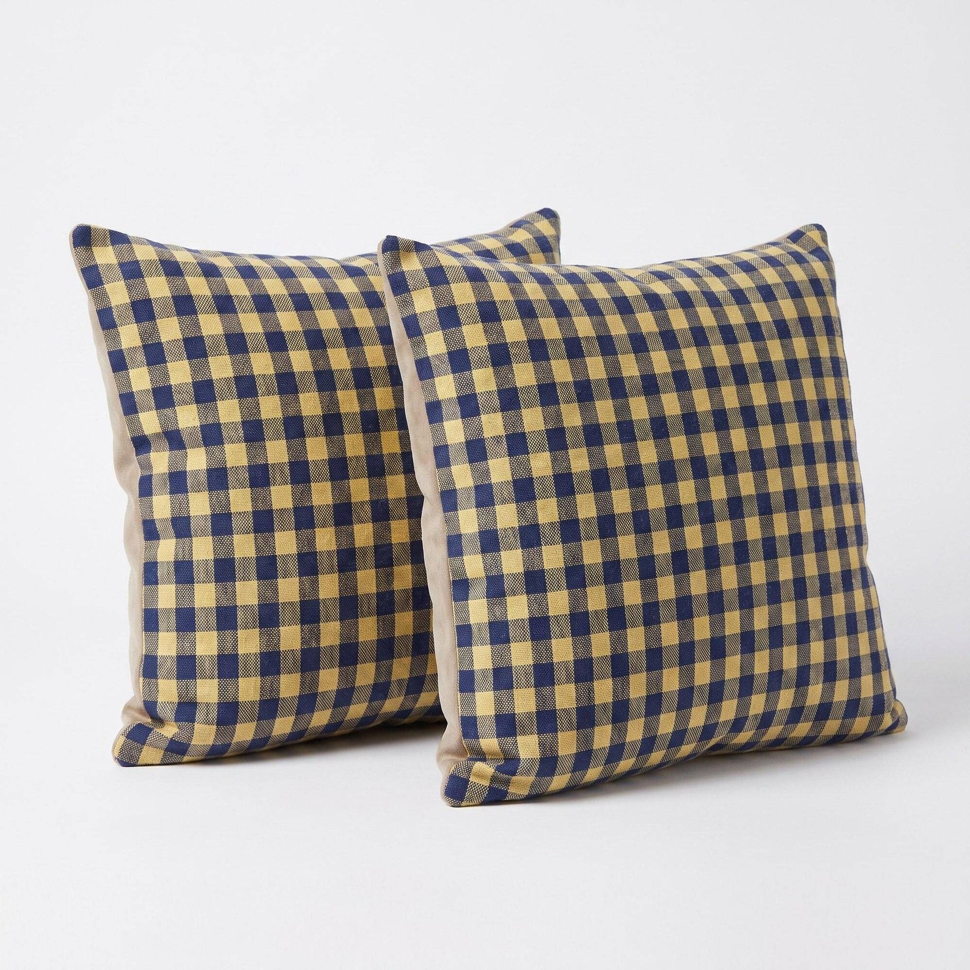 Set of 2 vintage kilim cushion covers 38x41 cm