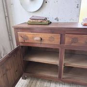 Meuble de rangement confiturier art populaire savoyard 1950