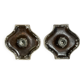 Hustadt Meuchten ceramic wall light pair
