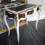 Patinated desk Louis XV style