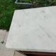 Antique Bibus bookcase in Louis XVI style with marble top