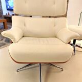 Fauteuil relax lounge et ottoman