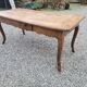 Table de ferme XVIIIème style Louis XV en merisier