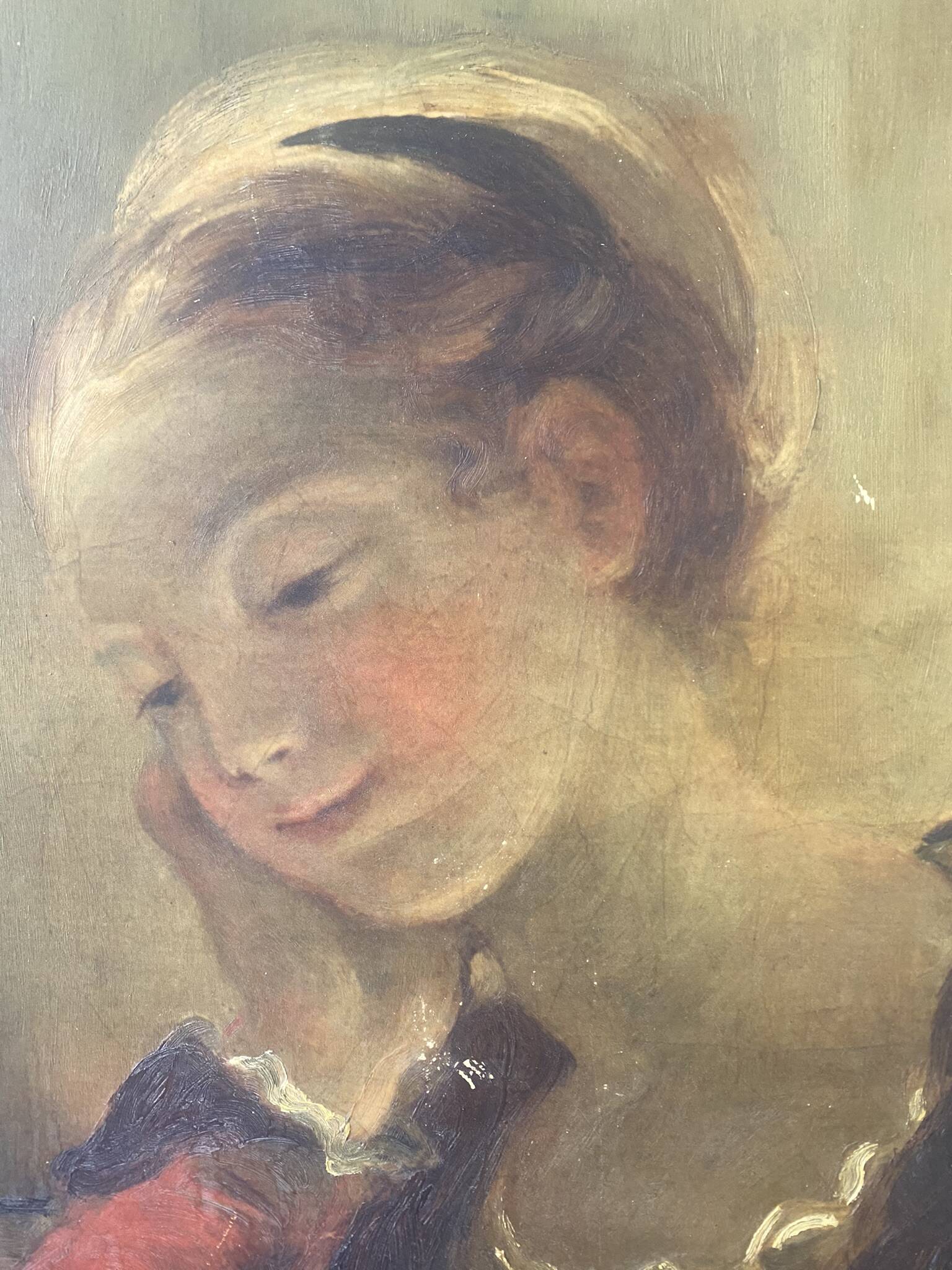 Portrait of a woman, 20th century school