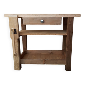 Wooden console table