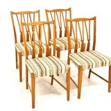 Set of 4 chairs "Trim" by Nils Jonsson Troeds Sweden, 1950
