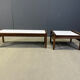 Belgian coffee table set in wenge by Beaufort, 1960s